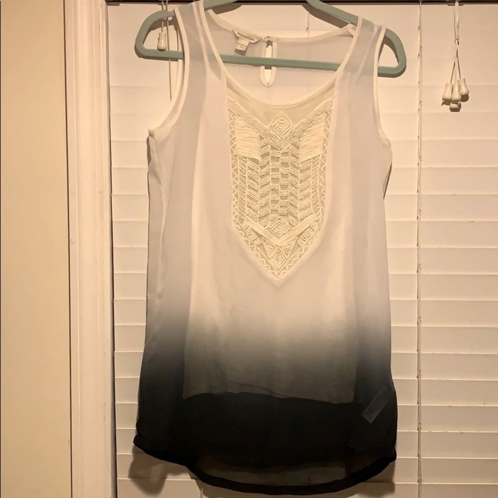 Two toned top